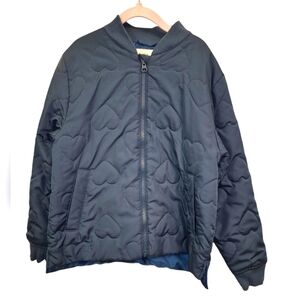 Free Assembly Quilted Heart Jacket/Coat